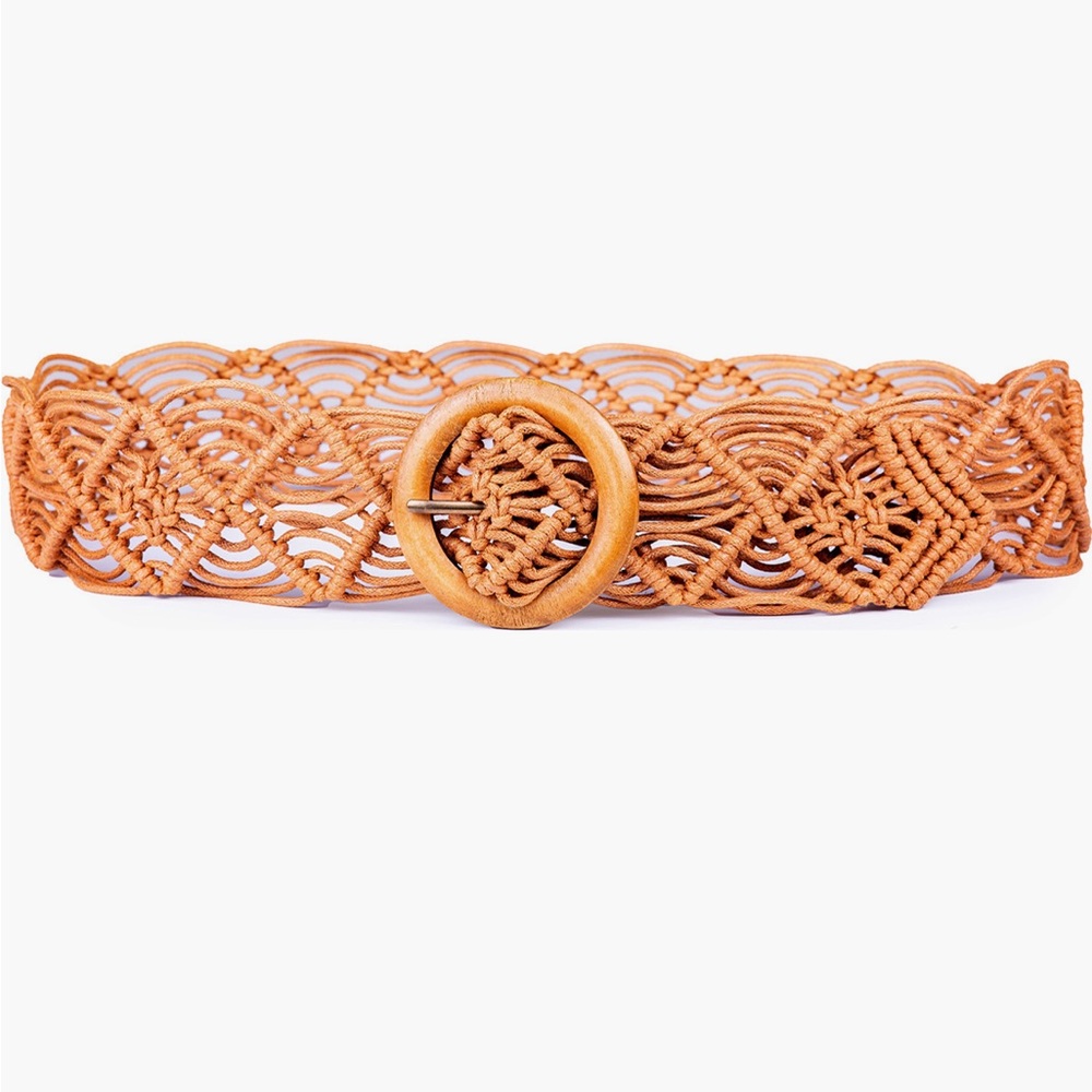 Linea Pelle Macrame braided belt
